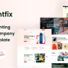 Printfix - Printing Services Company HTML5 Template